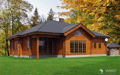 Dom z katalogu domów drewnianych